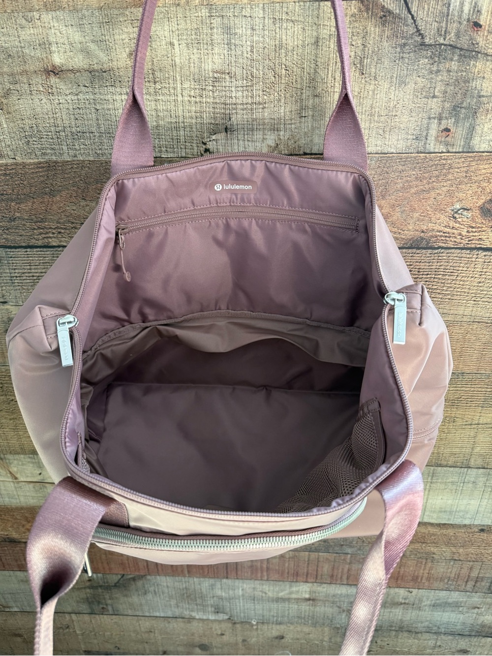 NWOT Lululemon City Adventurer Large Tote Bag 27L Dusty Pink - Picture 13 of 15